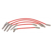 Cabos de Vela PSI Silicone 10mm VW AP Gol e Similares - Vermelho Com Pino